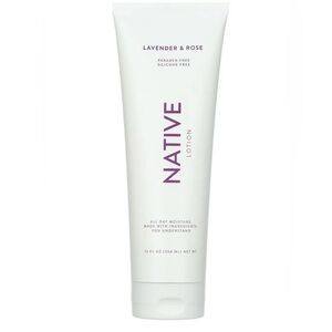 BRAND NEW! Native Lotion All Day Moisture. Lavender & Rose - 12 fl. oz.